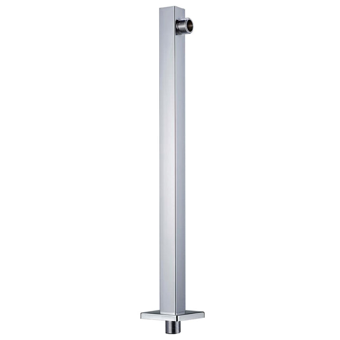 Braț suport duș, pătrat, argintiu, 40 cm, oțel inoxidabil 201 - WALTI WALTI