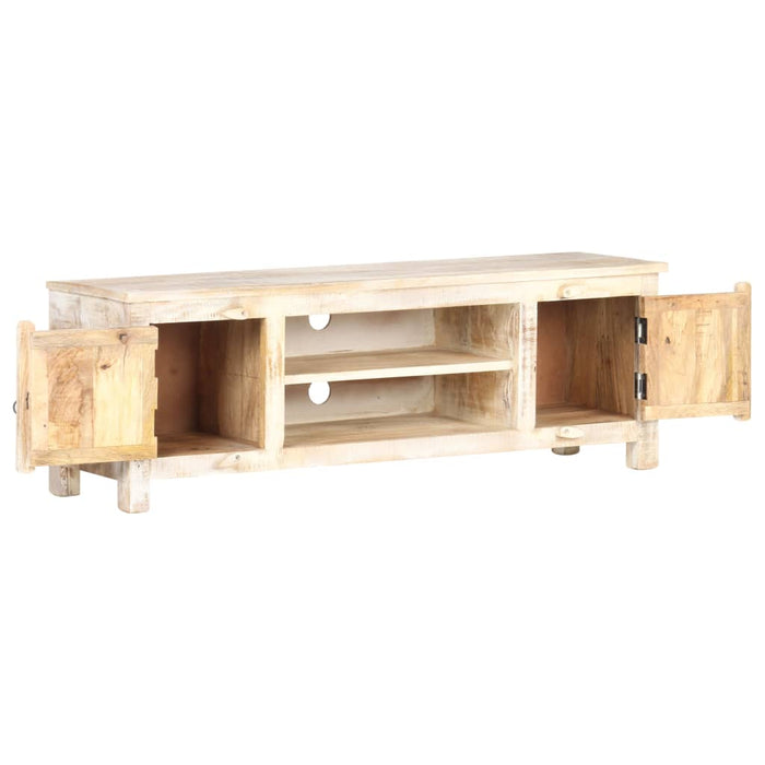 Comodă TV, 120 x 30 x 40 cm, lemn de acacia nefinisat - WALTI WALTI