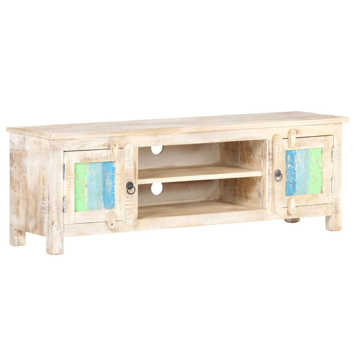 Comodă TV, 120 x 30 x 40 cm, lemn de acacia nefinisat - WALTI WALTI