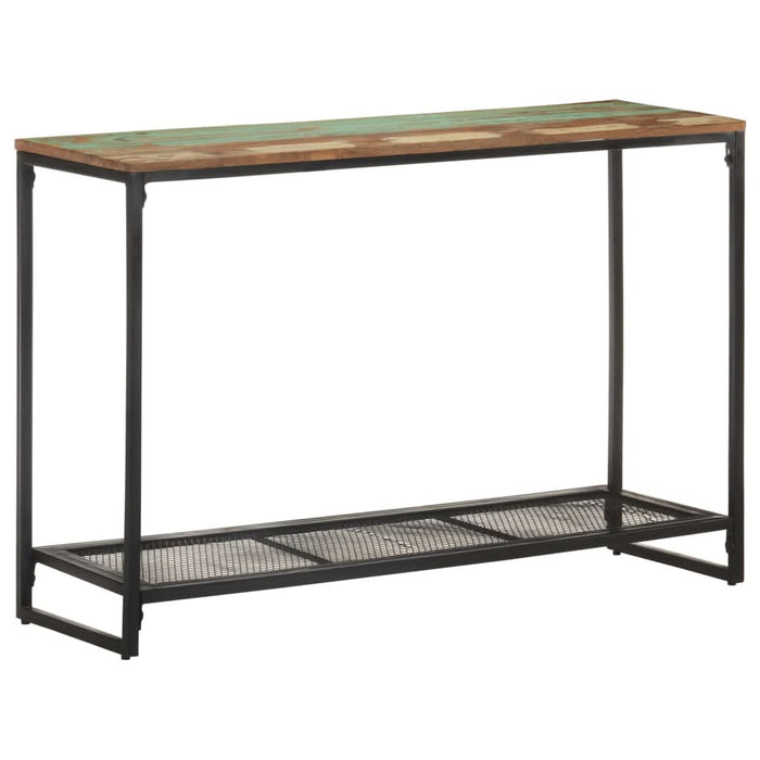 Masă consolă, 110 x 35 x 75 cm, lemn masiv reciclat WALTI