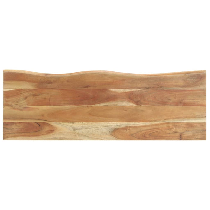 Cuier cu margine naturală, 100x35x22 cm, lemn masiv de acacia - WALTI WALTI