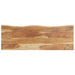 Cuier cu margine naturală, 100x35x22 cm, lemn masiv de acacia - WALTI WALTI