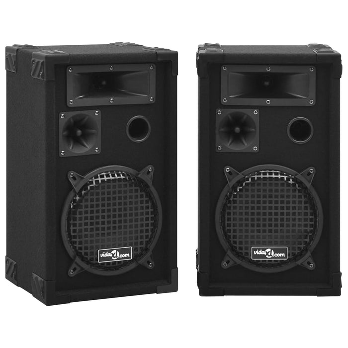 Boxe Hifi pasive de scenă profesionale, 2 buc., negru, 800 W - WALTI WALTI