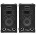 Boxe Hifi de scenă pasive profesionale, 2 buc., negru, 800 W - WALTI WALTI