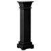 Suport plante clasic formă stâlp pătrat negru 17x17x66 cm MDF - WALTI WALTI