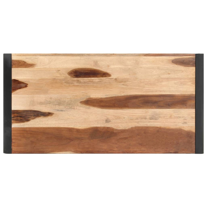 Masă de bucătărie, 120x60x75 cm, lemn masiv - WALTI WALTI