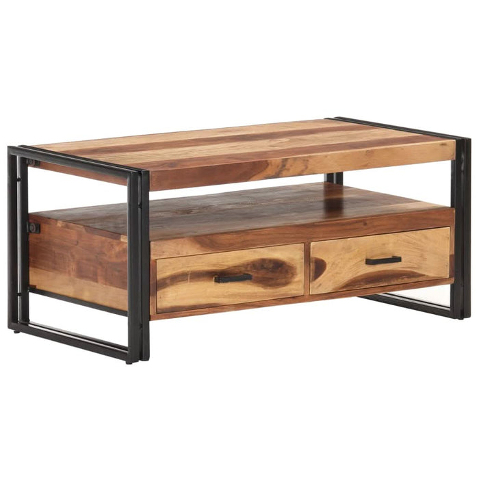 Măsuță de cafea, 100x55x45 cm, lemn masiv de acacia - WALTI WALTI