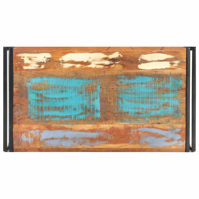 Măsuță de cafea, 100x55x45 cm, lemn masiv reciclat WALTI