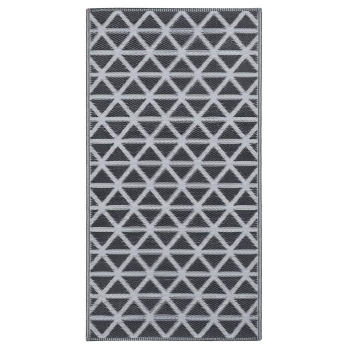 Covor de exterior, ARAKIL negru, 120x180 cm, PP - WALTI WALTI