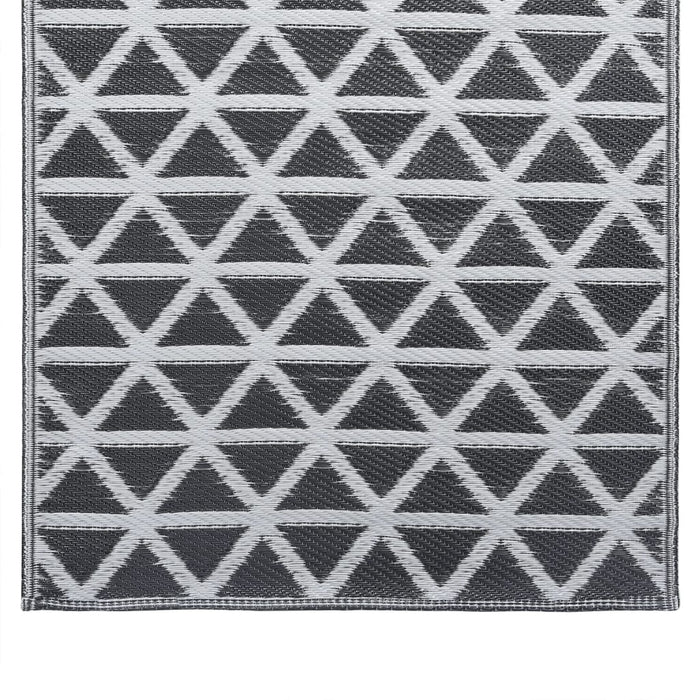 Covor de exterior, ARAKIL negru, 120x180 cm, PP - WALTI WALTI