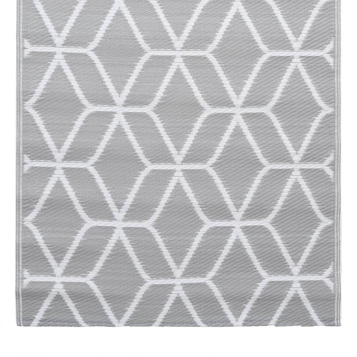 Covor de exterior, ARAKIL gri, 80x150 cm, PP - WALTI WALTI