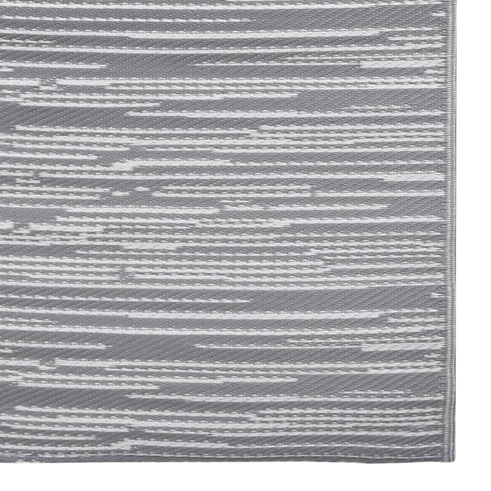 Covor de exterior, ARAKIL gri, 190x290 cm, PP - WALTI WALTI