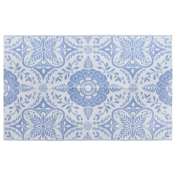 Covor de exterior, ARAKIL bleu, 190x290 cm, PP - WALTI WALTI