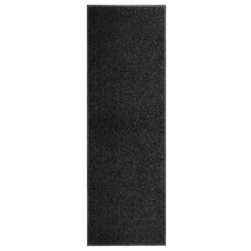 Covoraș de ușă lavabil negru 60x180 cm - WALTI WALTI