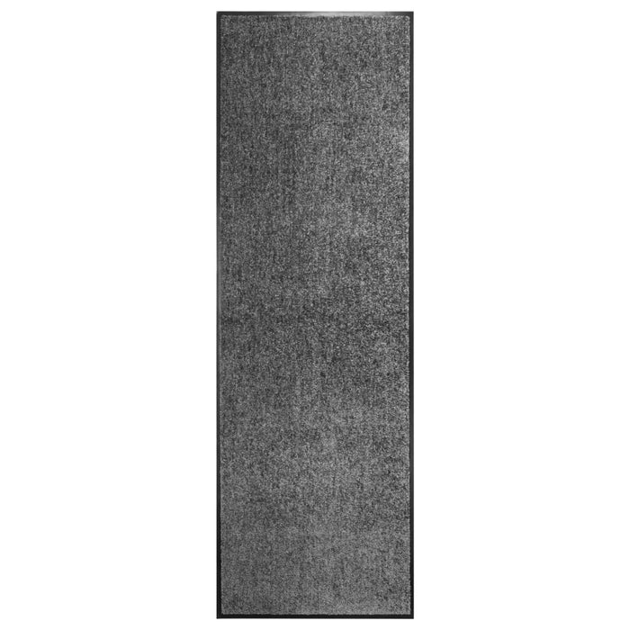 Covoraș de ușă lavabil antracit 60x180 cm - WALTI WALTI
