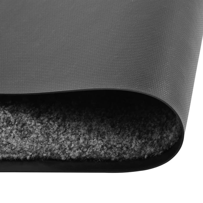 Covoraș de ușă lavabil antracit 60x180 cm - WALTI WALTI