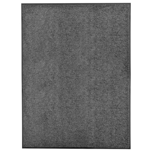 Covoraș de ușă lavabil, antracit, 90 x 120 cm - WALTI WALTI