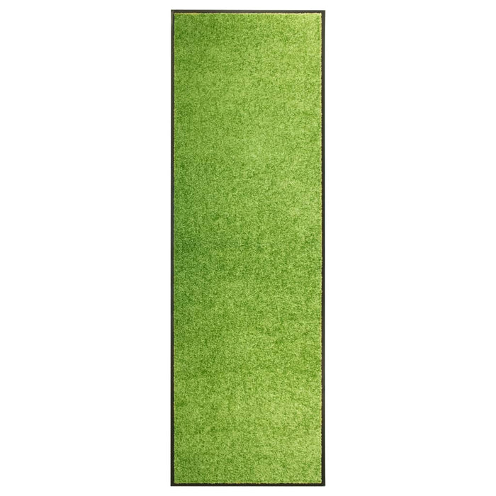 Covoraș de ușă lavabil, verde, 60 x 180 cm - WALTI WALTI