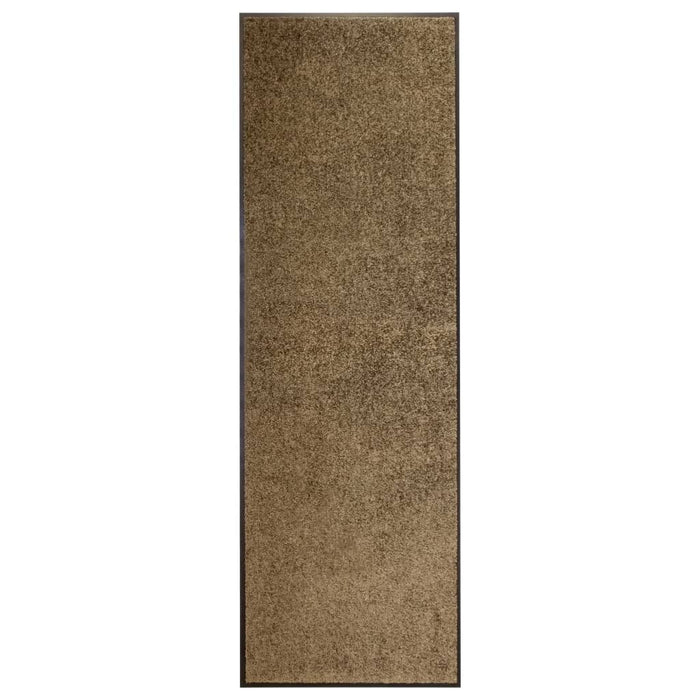 Covoraș de ușă lavabil, maro, 60 x 180 cm - WALTI WALTI