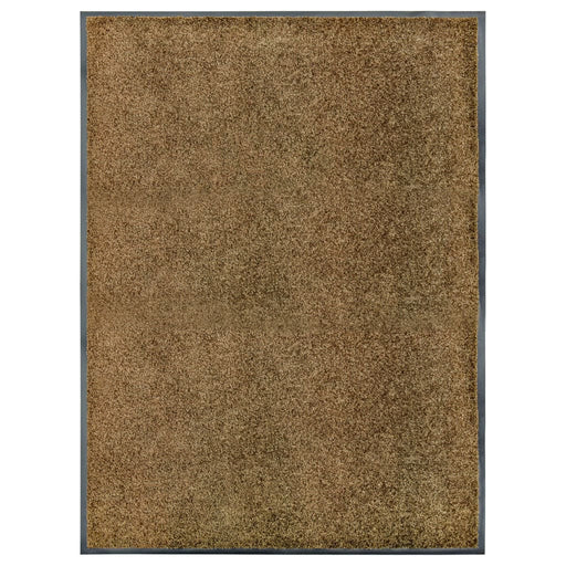 Covoraș de ușă lavabil, maro, 90 x 120 cm - WALTI WALTI