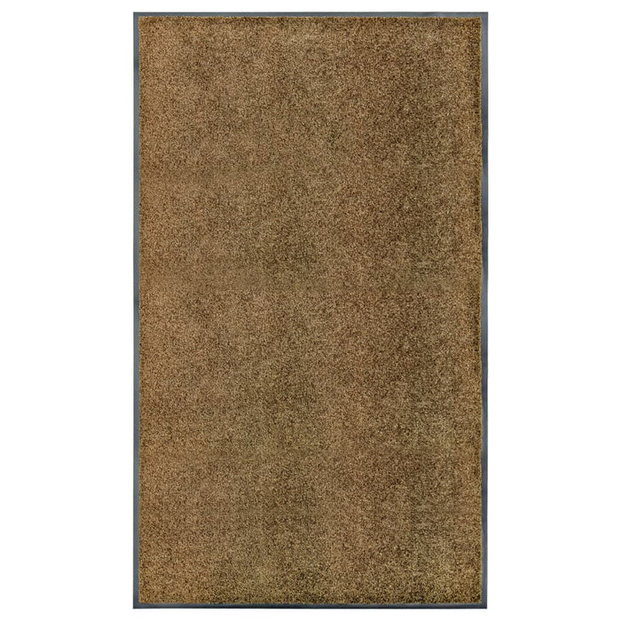 Covoraș de ușă lavabil, maro, 90x150 cm - WALTI WALTI