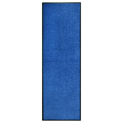 Covoraș de ușă lavabil, albastru, 60 x 180 cm - WALTI WALTI