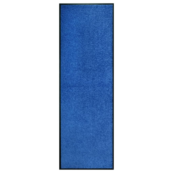 Covoraș de ușă lavabil, albastru, 60 x 180 cm - WALTI WALTI