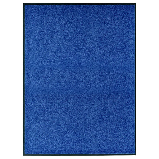 Covoraș de ușă lavabil, albastru, 90 x 120 cm - WALTI WALTI
