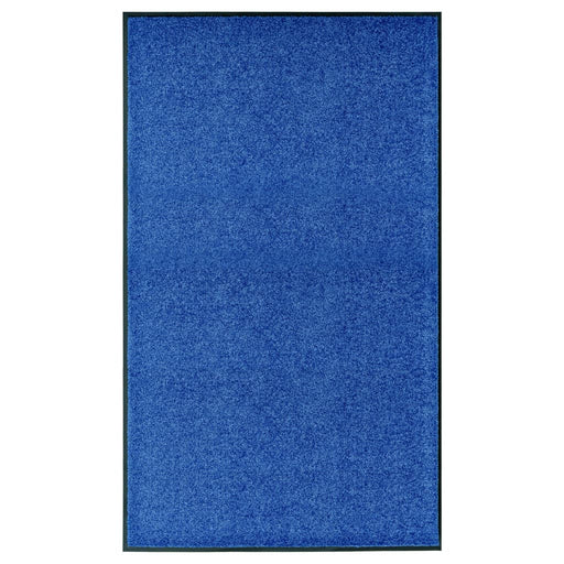Covoraș de ușă lavabil albastru 90x150 cm - WALTI WALTI