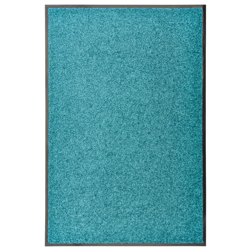 Covoraș de ușă lavabil, cyan, 60 x 90 cm - WALTI WALTI