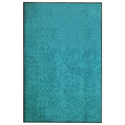 Covoraș de ușă lavabil, cyan, 120 x 180 cm - WALTI WALTI