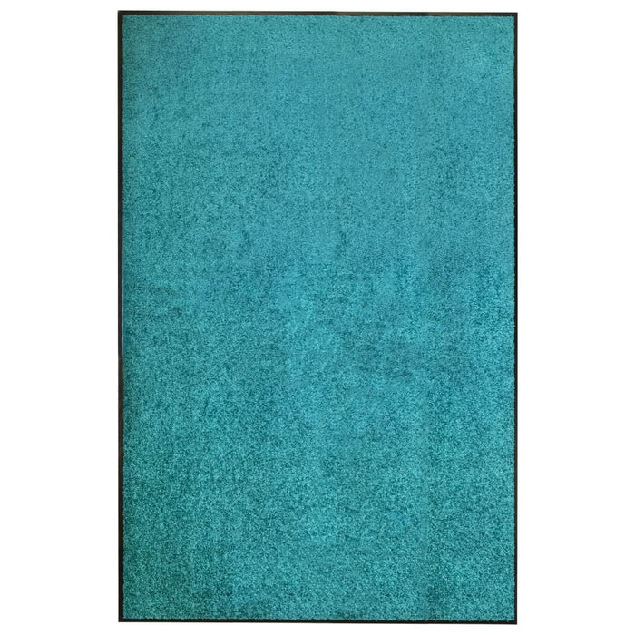 Covoraș de ușă lavabil, cyan, 120 x 180 cm - WALTI WALTI