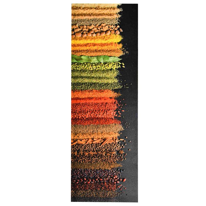 Covoraș de bucătărie, lavabil, model condimente, 45x150 cm - WALTI WALTI