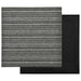 Covor 20 pcs Anthracit în dungi 50 x 50 cm 100% polipropilenă - WALTI WALTI