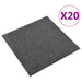Covor 20 pcs Antracit 50 x 50 cm 100% polipropilenă - WALTI WALTI