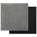 Covor 20 pcs Gri 50 x 50 cm 100% polipropilenă - WALTI WALTI