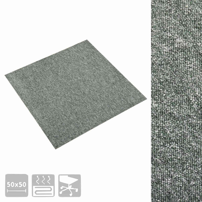 Covor 20 pcs Verde 50 x 50 cm 100% polipropilenă - WALTI WALTI