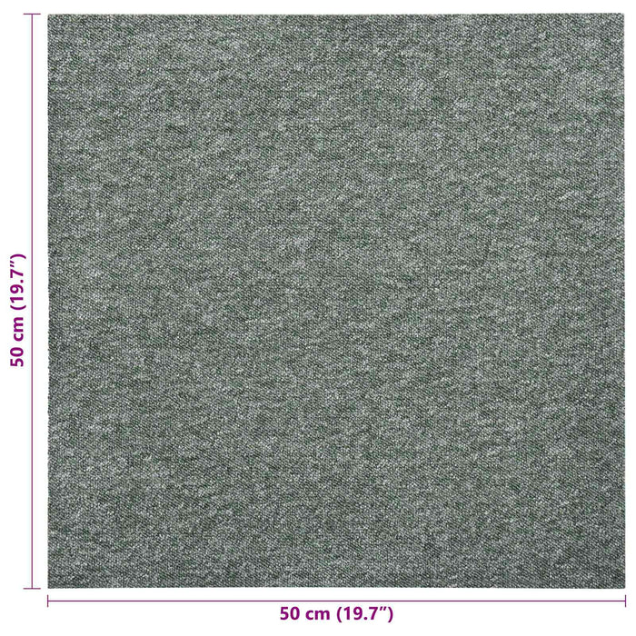 Covor 20 pcs Verde 50 x 50 cm 100% polipropilenă - WALTI WALTI