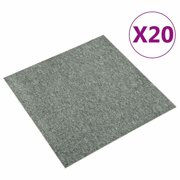 Covor 20 pcs Verde 50 x 50 cm 100% polipropilenă - WALTI WALTI