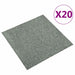 Covor 20 pcs Verde 50 x 50 cm 100% polipropilenă - WALTI WALTI
