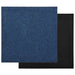 Covor 20 pcs Albastru închis 50 x 50 cm 100% polipropilenă - WALTI WALTI