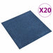 Covor 20 pcs Albastru închis 50 x 50 cm 100% polipropilenă - WALTI WALTI