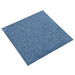 Covor 20 pcs albastru 50 x 50 cm 100% polipropilenă - WALTI WALTI