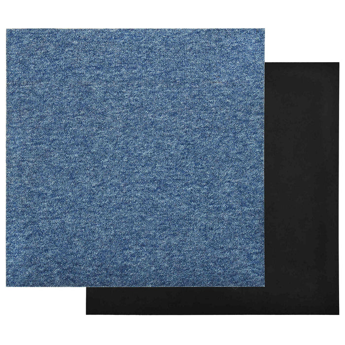 Covor 20 pcs albastru 50 x 50 cm 100% polipropilenă - WALTI WALTI