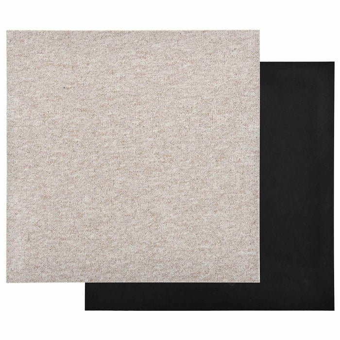 Covor 20 pcs Bej deschis 50 x 50 cm 100% polipropilenă - WALTI WALTI