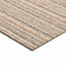 Covor 20 pcs Bej în dungi 50 x 50 cm 100% polipropilenă - WALTI WALTI