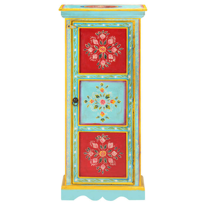 Dulap înalt vopsit manual, 40x30x90 cm, lemn masiv de mango - WALTI WALTI