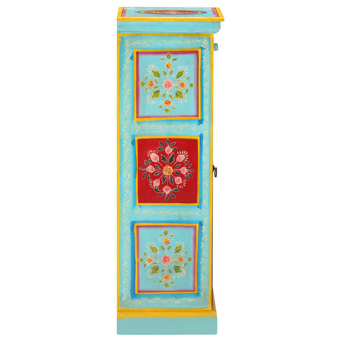 Dulap înalt vopsit manual, 40x30x90 cm, lemn masiv de mango - WALTI WALTI