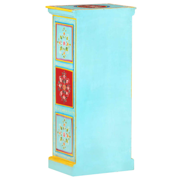 Dulap înalt vopsit manual, 40x30x90 cm, lemn masiv de mango - WALTI WALTI
