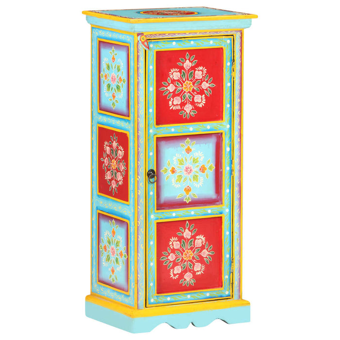 Dulap înalt vopsit manual, 40x30x90 cm, lemn masiv de mango - WALTI WALTI